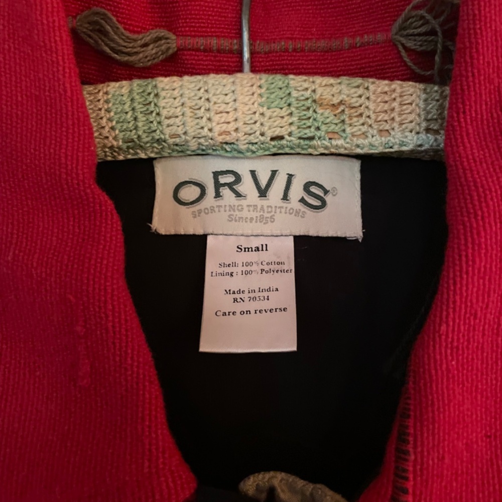 Unique Orvis Jacket, Size Small - image 4